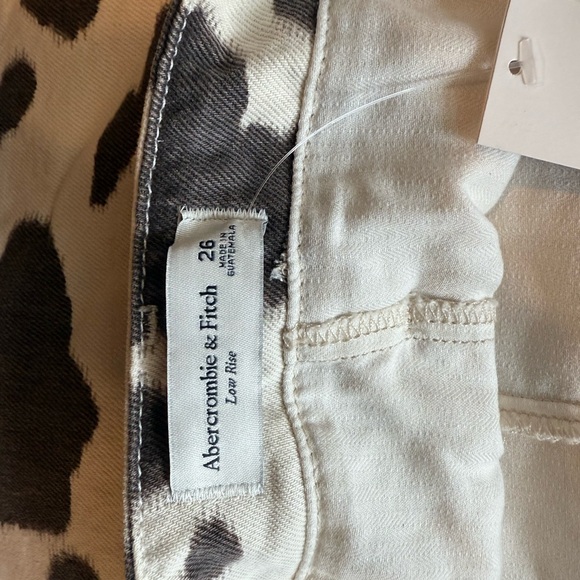 Abercrombie Cow Print Skirt size 26 - Picture 5 of 9